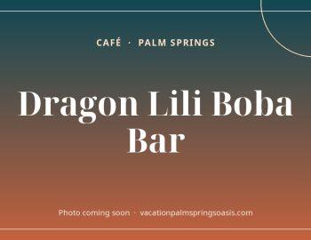 Dragon Lili Boba Bar