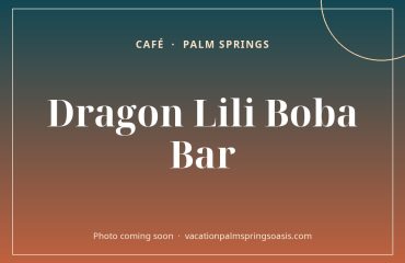 Dragon Lili Boba Bar