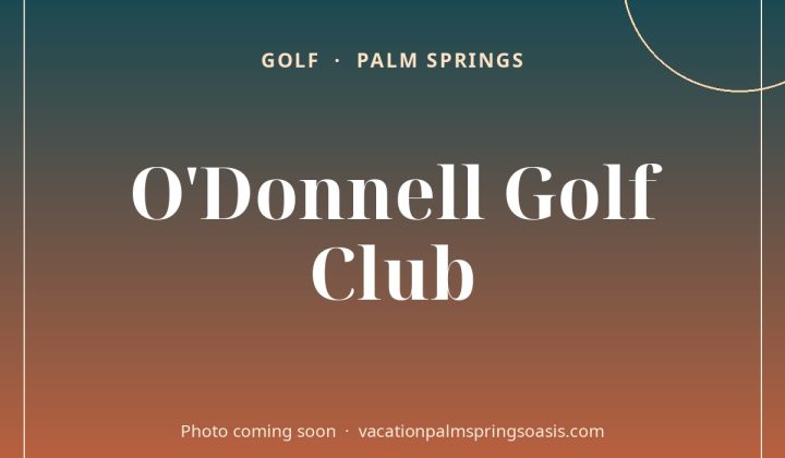 O’Donnell Golf Club (photo coming soon)