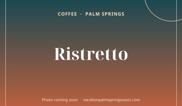 Ristretto (photo coming soon)