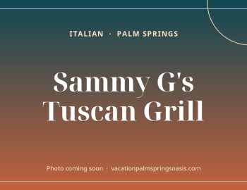 Sammy G’s Tuscan Grill