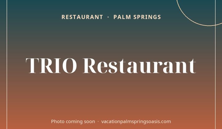 TRIO Restaurant (photo coming soon)
