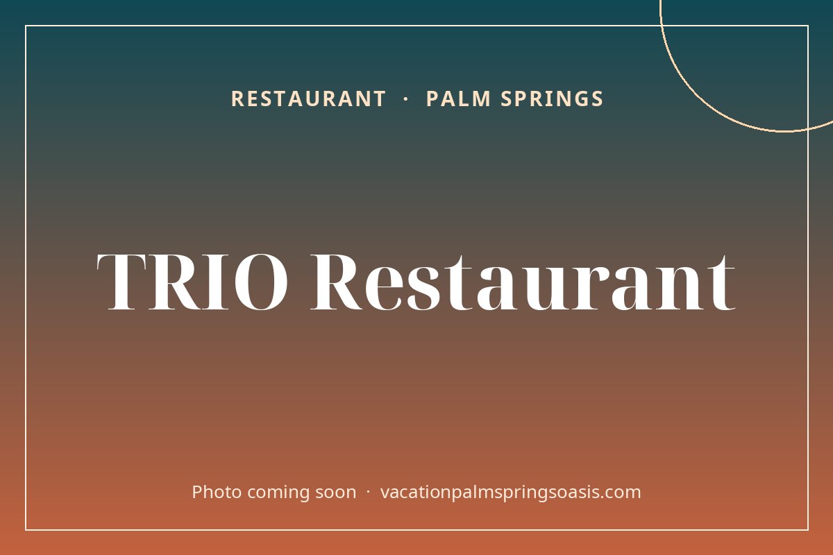TRIO Restaurant