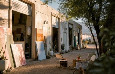 Backstreet Art District in Palm Springs, California