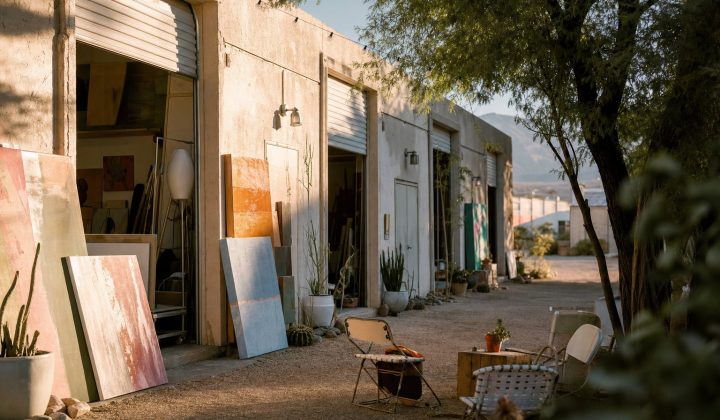 Backstreet Art District in Palm Springs, California