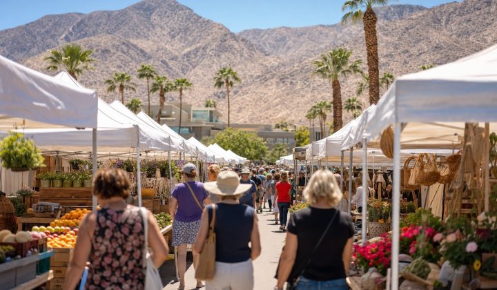 College of the Desert Street Fair in Palm Desert, California