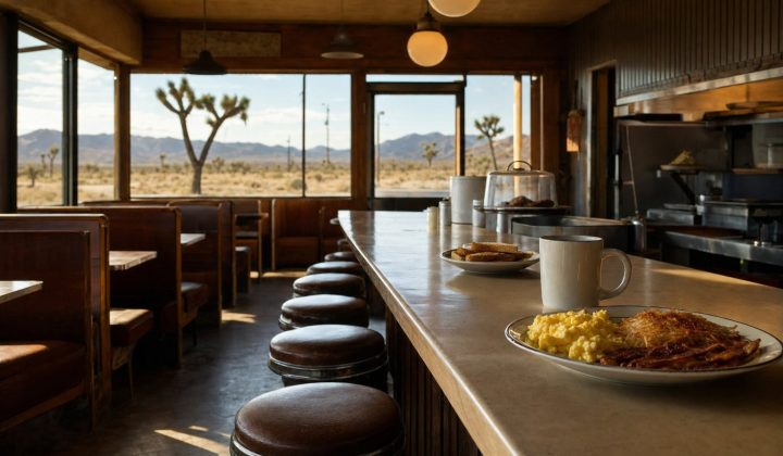 Crossroads Cafe in Joshua Tree, California