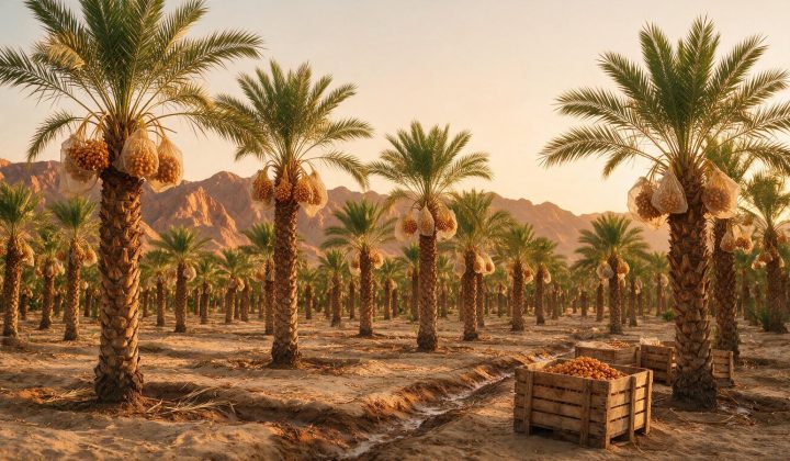 Desert Mountain Dates in Desert Hot Springs, California
