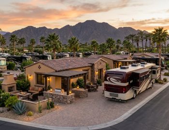 Desert Shores Motorcoach Resort in Indio, California