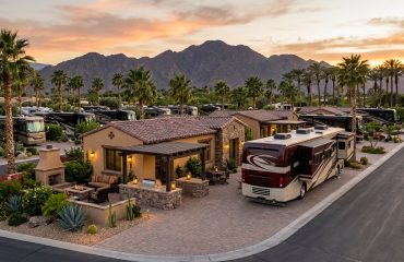 Desert Shores Motorcoach Resort in Indio, California