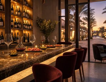 La Fe Wine Bar in Palm Desert, California