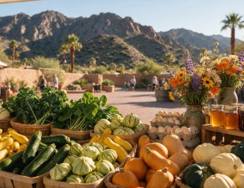 La Quinta Certified Farmers Market in La Quinta, California