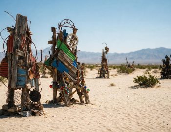 Noah Purifoy Desert Art Museum in Joshua Tree, California