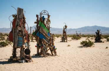Noah Purifoy Desert Art Museum in Joshua Tree, California