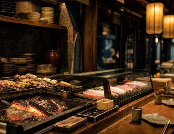 Okura Robata Grill & Sushi Bar in La Quinta, California