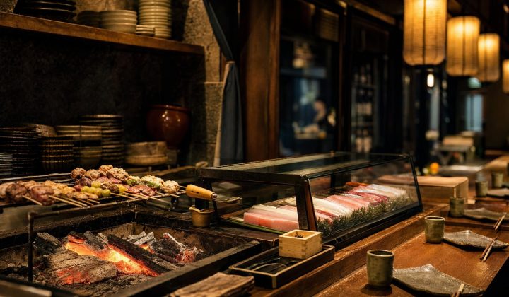 Okura Robata Grill & Sushi Bar in La Quinta, California