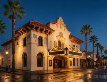 Plaza Theatre in Palm Springs, California