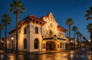 Plaza Theatre in Palm Springs, California