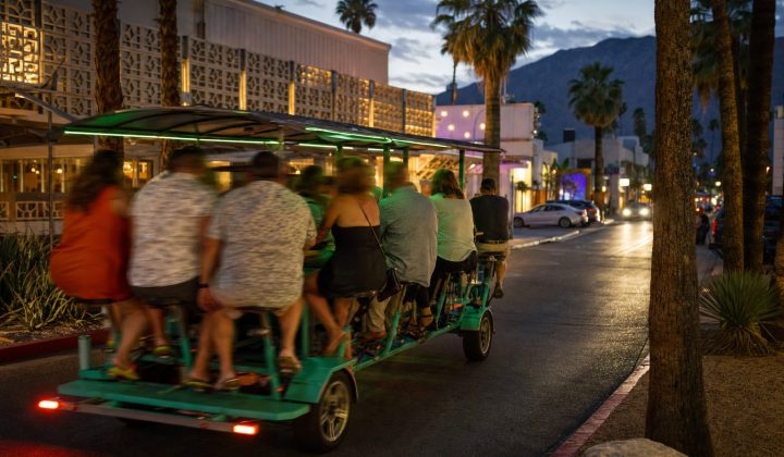 Sunny Cycle in Palm Springs, California
