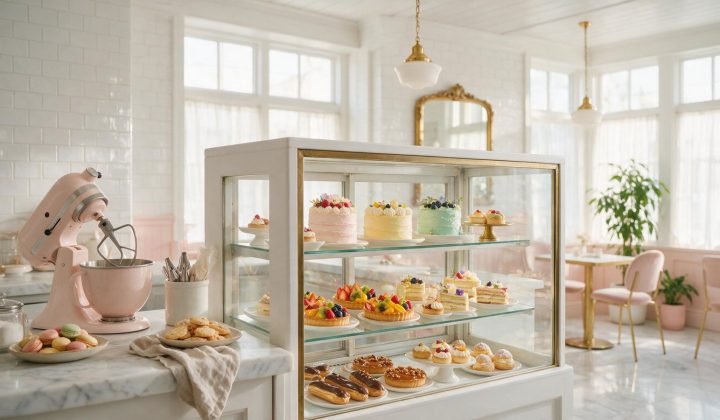 The Pastry Swan Bakery in Rancho Mirage, California