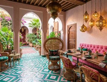 The Pink Cabana in Indian Wells, California