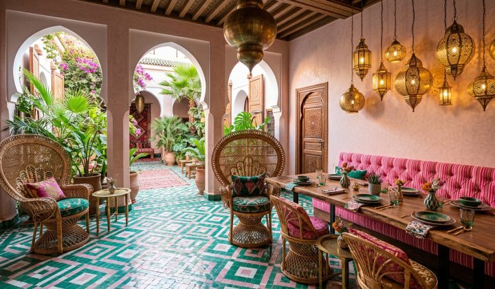 The Pink Cabana in Indian Wells, California
