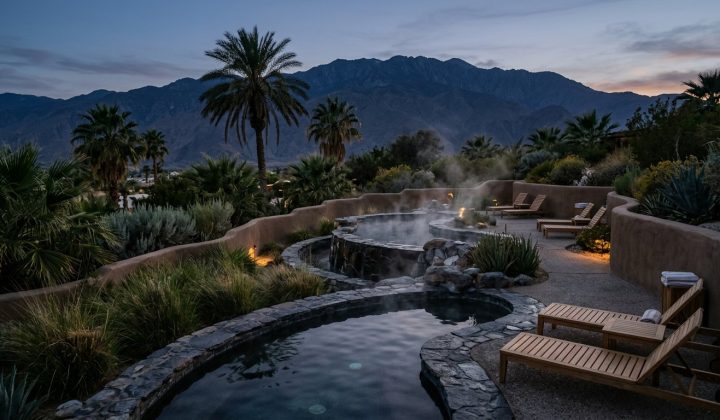 Two Bunch Palms in Desert Hot Springs, California