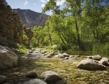 Whitewater Preserve in Whitewater, California