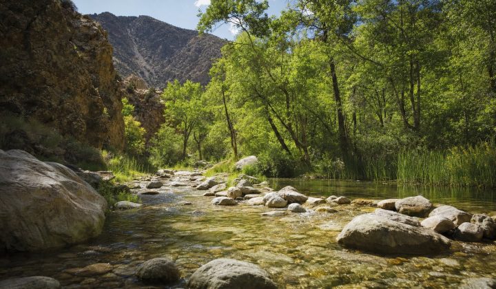 Whitewater Preserve in Whitewater, California