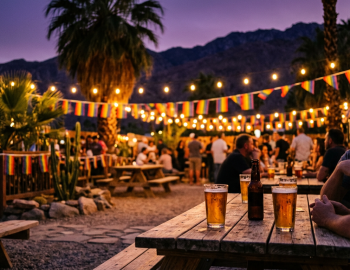 Tool Shed – Palm Springs neighborhood bar patio