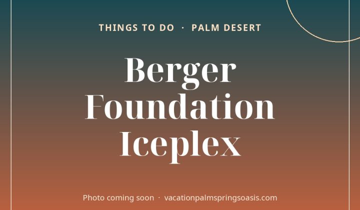Berger Foundation Iceplex - photo coming soon