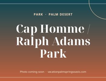 Cap Homme / Ralph Adams Park