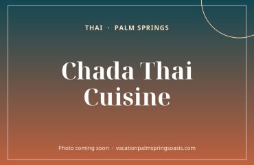 Chada Thai Cuisine