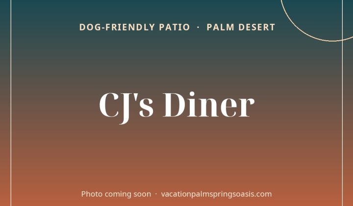 CJ’s Diner (photo coming soon)