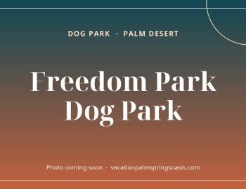 Freedom Park Dog Park