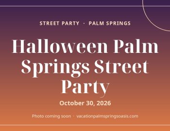 Halloween Palm Springs Street Party