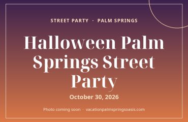 Halloween Palm Springs Street Party