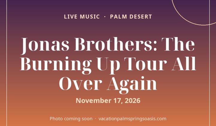 Jonas Brothers: The Burning Up Tour All Over Again - photo coming soon