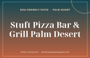 Stuft Pizza Bar & Grill Palm Desert