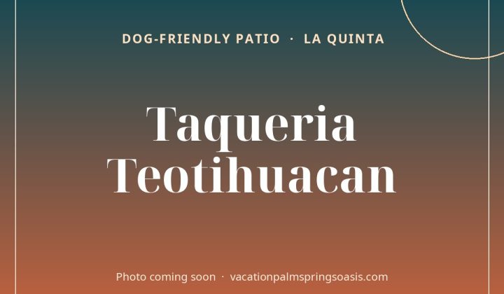 Taqueria Teotihuacan (photo coming soon)